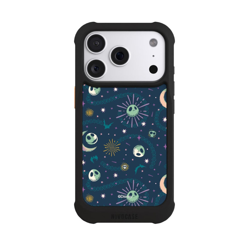 iPhone 18 Pro NIVOmax Nightmare Before Christmas Jack Skellington Pattern Moon