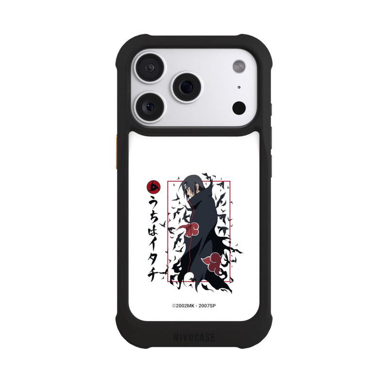 iPhone 18 Pro NIVOmax Itachi Krähen Weiß