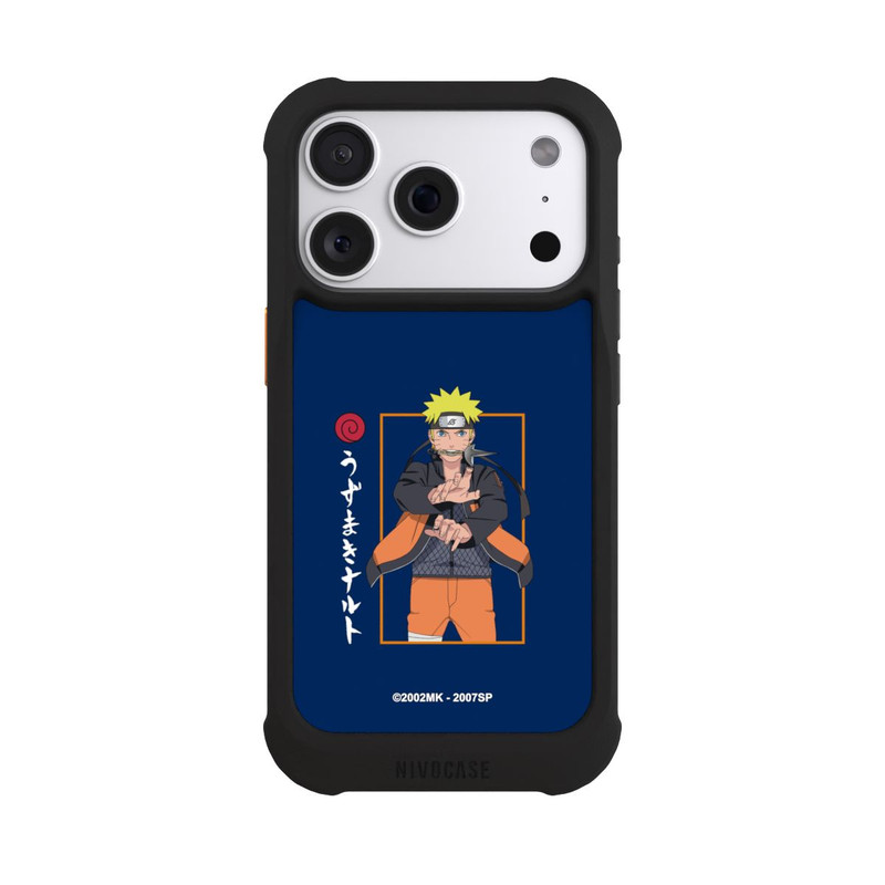 iPhone 18 Pro NIVOmax Naruto Kampfposition Blau
