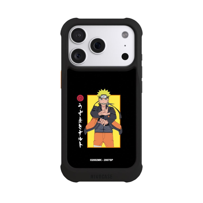 iPhone 18 Pro NIVOmax Naruto Kampfposition Schwarz