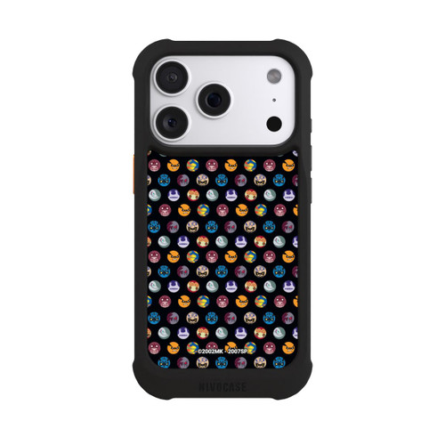 Apple iPhone 18 Pro NIVOmax Bijuu Muster Schwarz