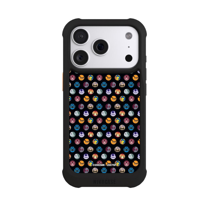 iPhone 18 Pro NIVOmax Bijuu Muster Schwarz