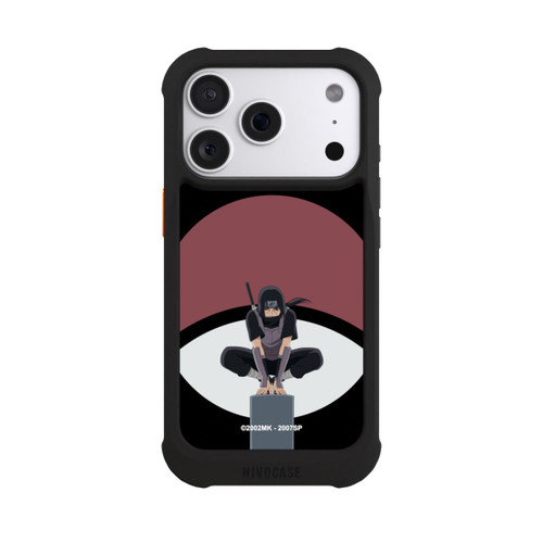 Apple iPhone 18 Pro NIVOmax Itachi Uchiha Symbol schwarz