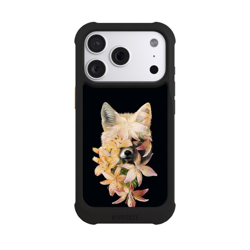 iPhone 18 Pro NIVOmax Blumen-Fuchs