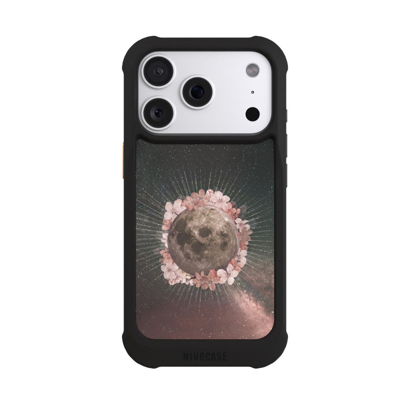 iPhone 18 Pro NIVOmax Blumen und Mondlicht