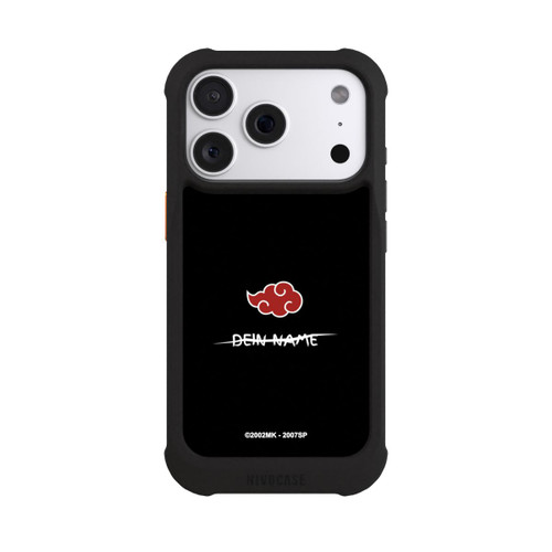 Apple iPhone 18 Pro NIVOmax Akatsuki personalisierbar Schwarz