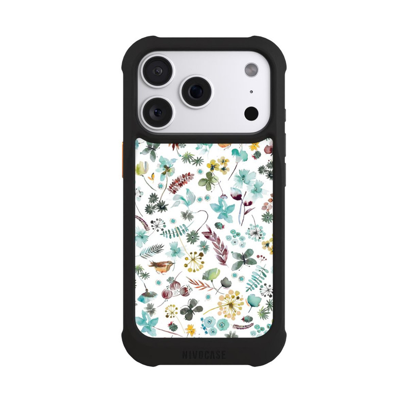 iPhone 18 Pro NIVOmax Botanischer Schmetterling Natur Blau
