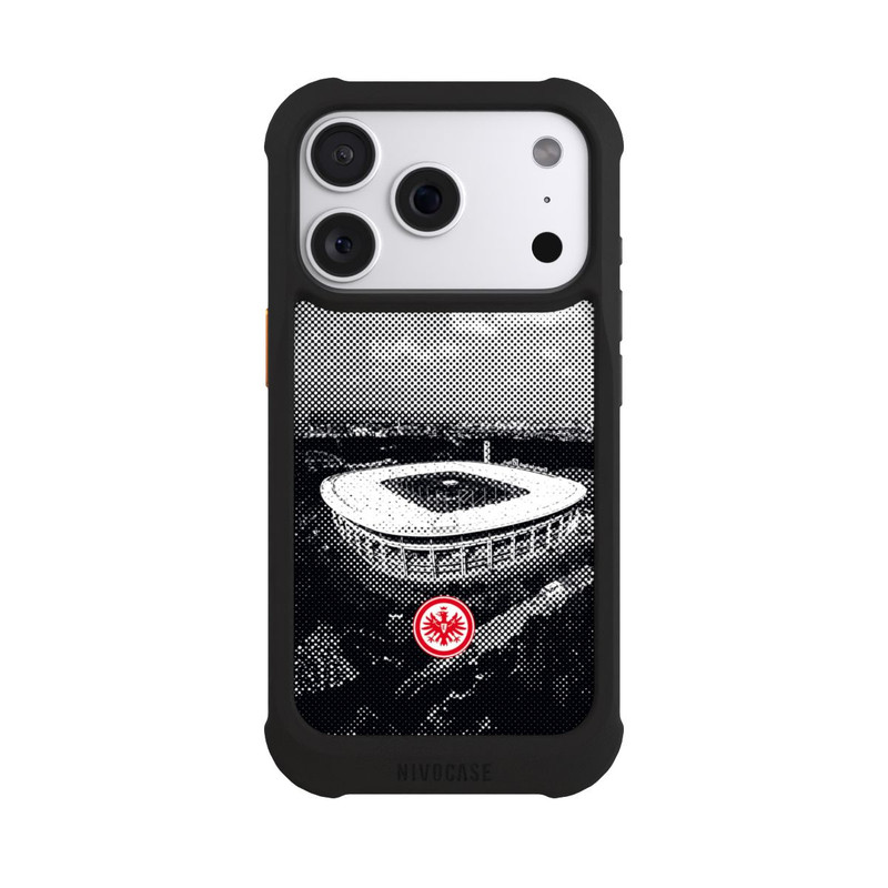 iPhone 18 Pro NIVOmax SGE Stadion Schwarz Weiß