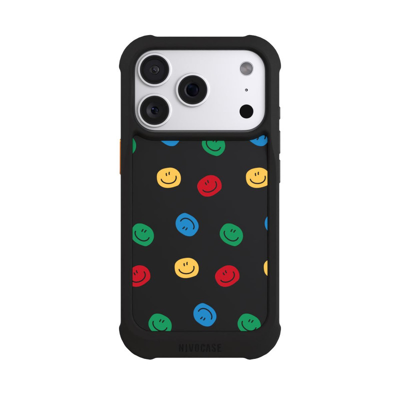 iPhone 18 Pro NIVOmax Smile Pattern Colorful