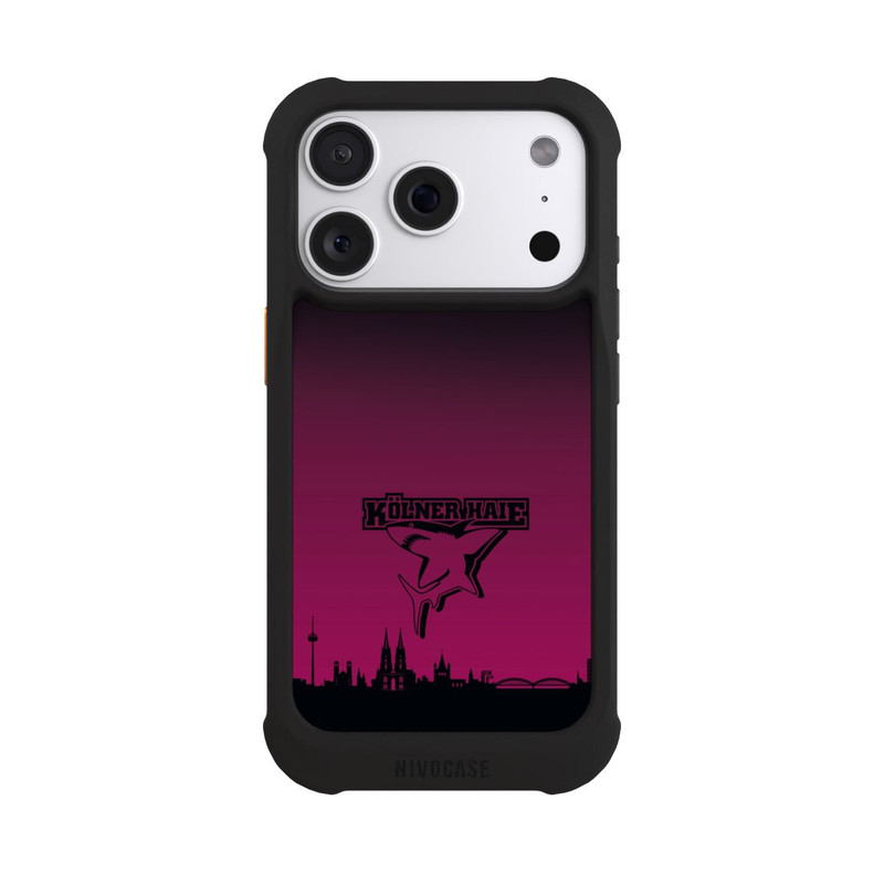iPhone 18 Pro NIVOmax Kölner Haie Skyline Pink