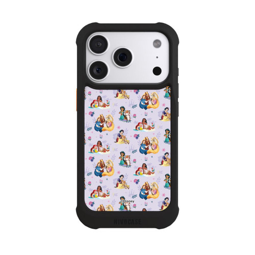 Apple iPhone 18 Pro NIVOmax Princess Floral Pattern Purple
