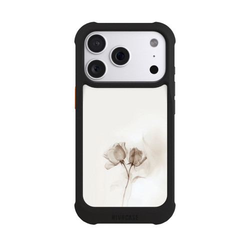 Apple iPhone 18 Pro NIVOmax Braune Rose Blume Nebel
