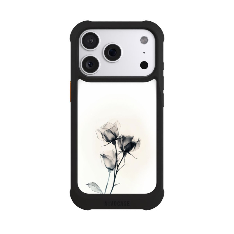 iPhone 18 Pro NIVOmax Schwarze Blume