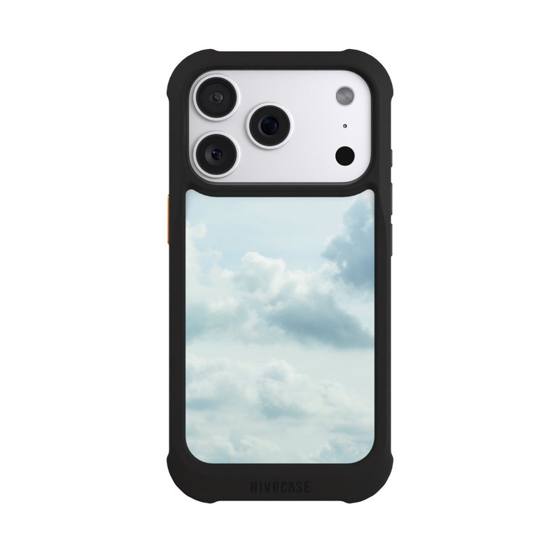 iPhone 18 Pro NIVOmax Pastel Blue Clouds