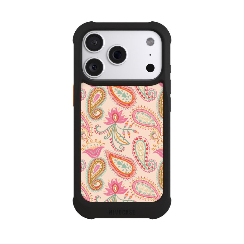 iPhone 18 Pro NIVOmax Colorful Paisley Charm