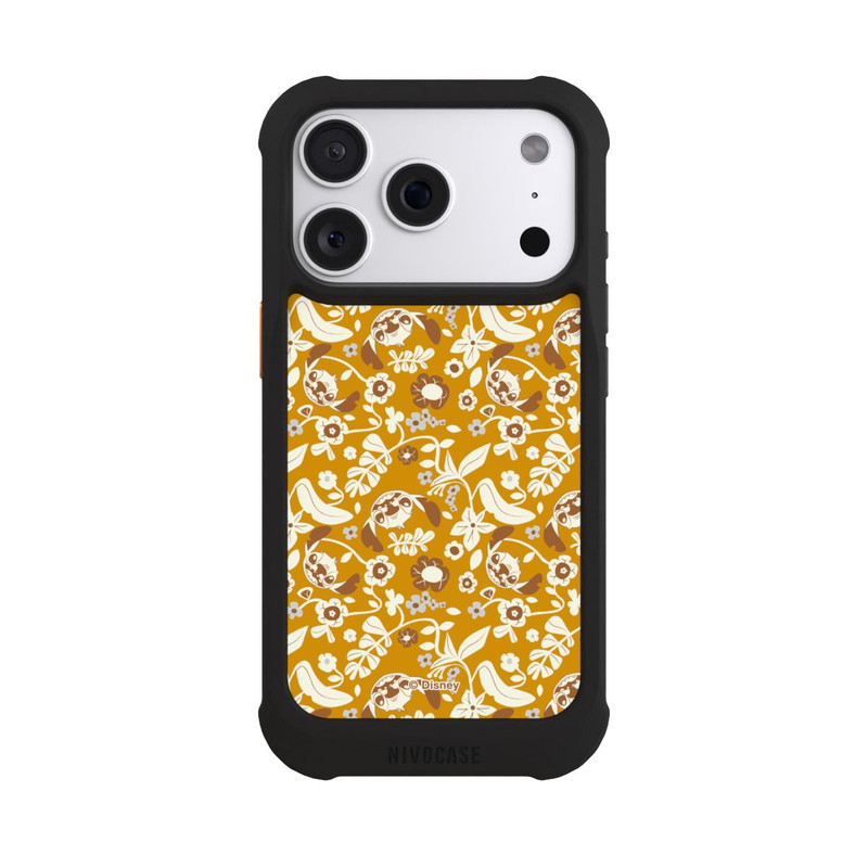 iPhone 18 Pro NIVOmax Stitch Floral Mustard Pattern