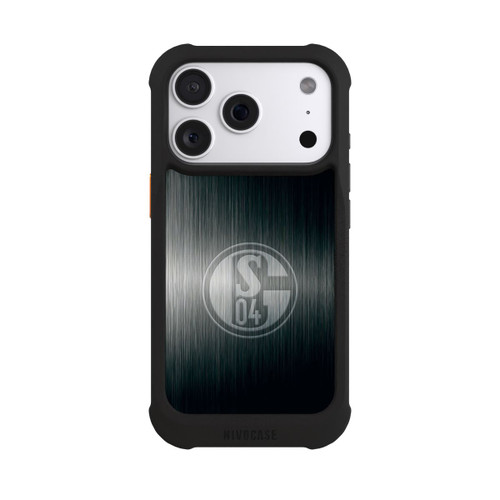 Apple iPhone 18 Pro NIVOmax Schalke 04 Metall Look