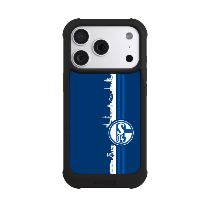 iPhone 18 Pro NIVOmax Schalke 04 Skyline Blau