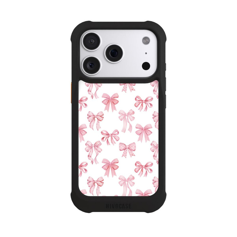 iPhone 18 Pro NIVOmax Baby Pink Bows