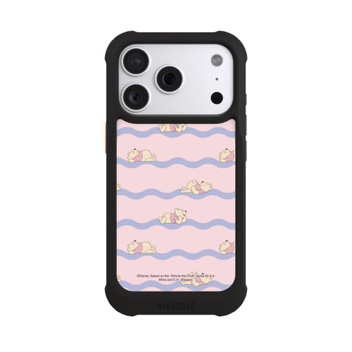 Apple iPhone 18 Pro NIVOmax Winnie the Pooh Pink Waves