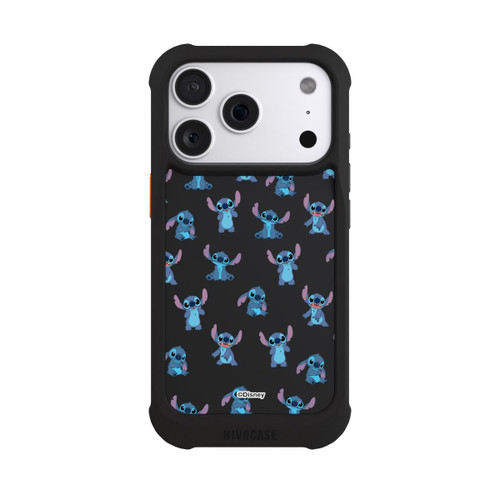 Apple iPhone 18 Pro NIVOmax Stitch Faces Pattern Transparent