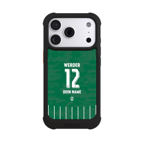 Apple iPhone 18 Pro NIVOmax Werder Bremen Trikot Personalisierbar 25-26