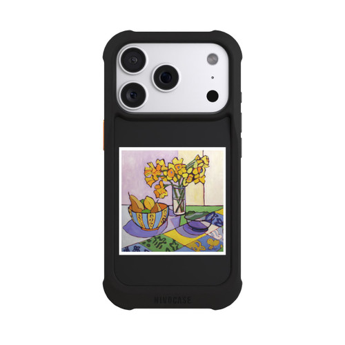 Apple iPhone 18 Pro NIVOmax Daffodil Patchwork, 2023, by Catherine J Martzloff