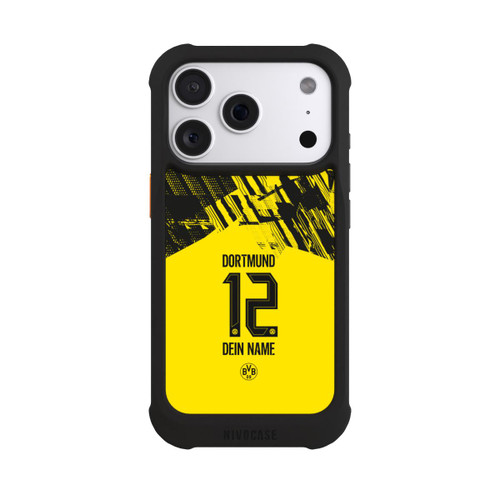 Apple iPhone 18 Pro NIVOmax BVB Trikot Personalisierbar 25-26