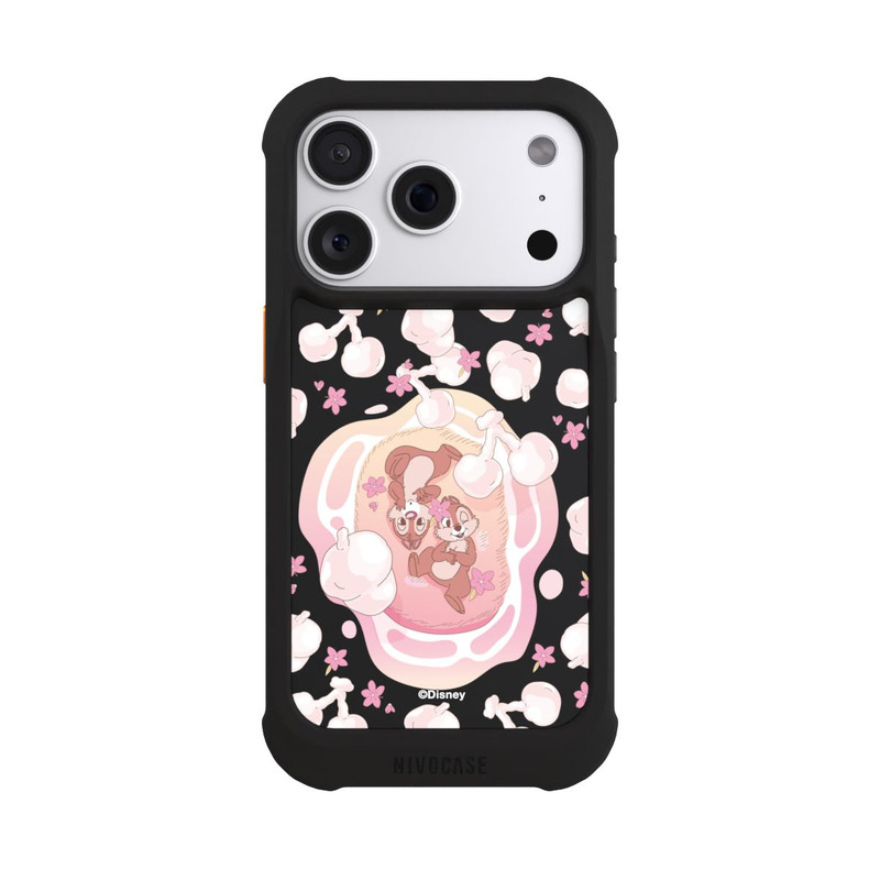iPhone 18 Pro NIVOmax Chip and Dale Pink Transparent