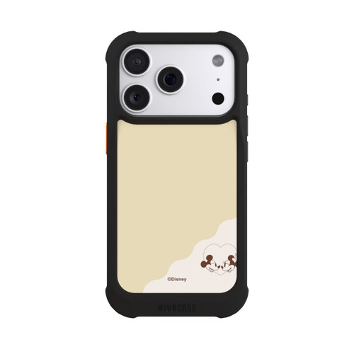 Apple iPhone 18 Pro NIVOmax Mickey and Minnie Love Heart Beige