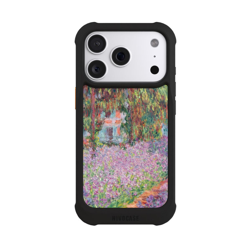 iPhone 18 Pro NIVOmax The Artists Garden at Giverny by Claude Monet