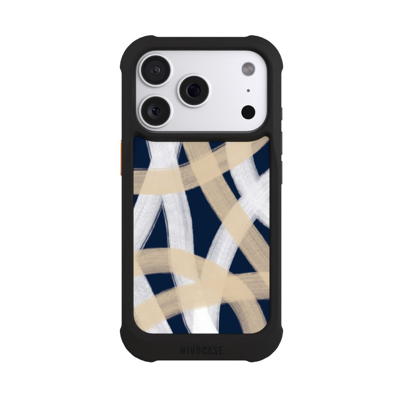 iPhone 18 Pro NIVOmax Laced Up Beije Blue