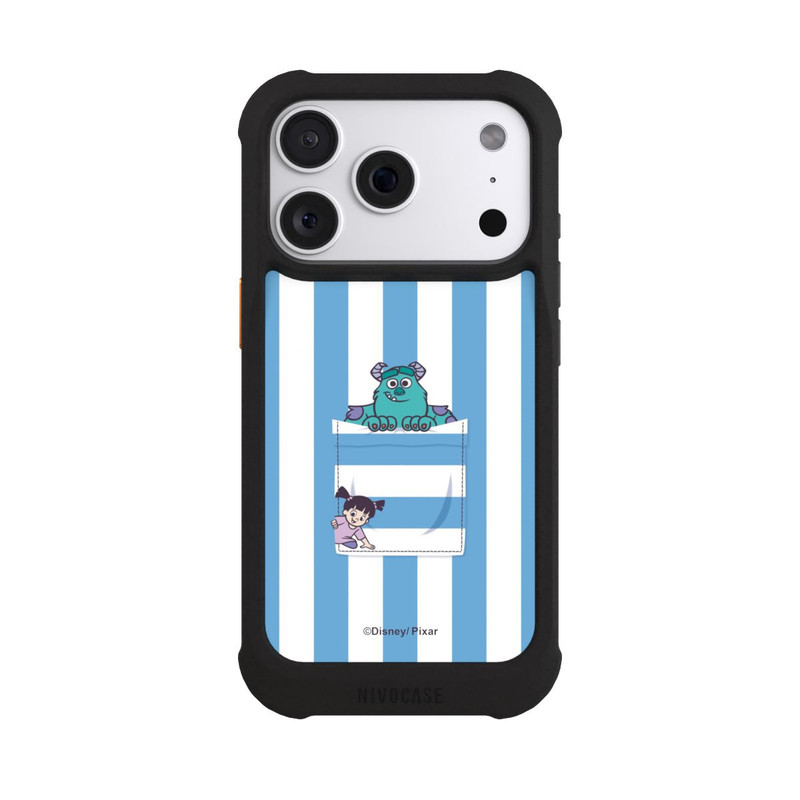 iPhone 18 Pro NIVOmax Monster AG Striped Pattern