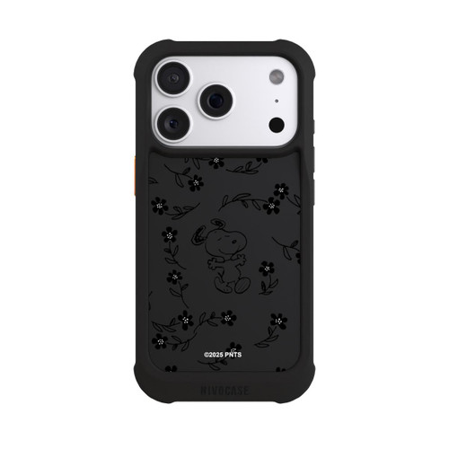Apple iPhone 18 Pro NIVOmax Snoopy und Flowers Transparent