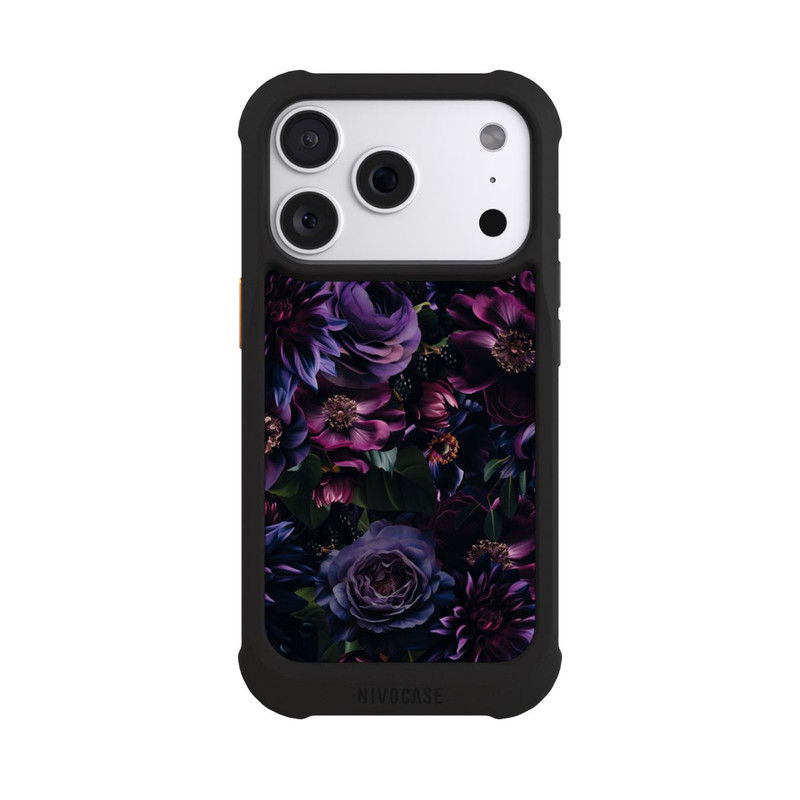 iPhone 18 Pro NIVOmax Dunkle Lila Blüten 