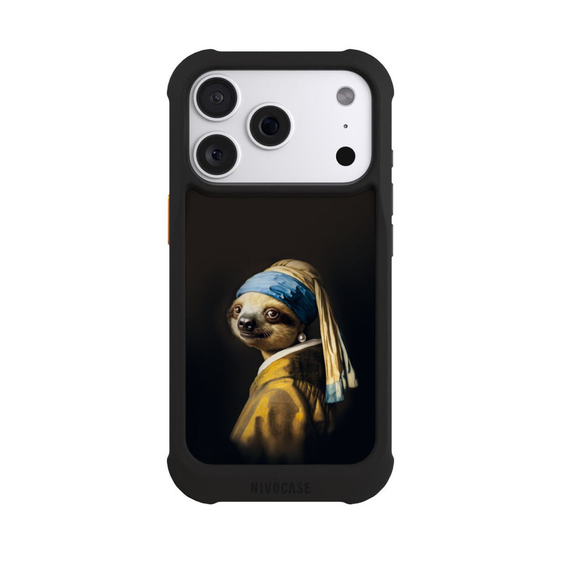 iPhone 18 Pro NIVOmax Sloth with a Pearl Earring