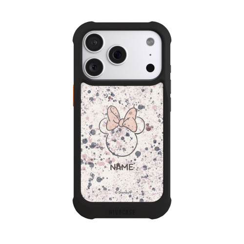 Apple iPhone 18 Pro NIVOmax Minnie Watercolor Personalisierbar