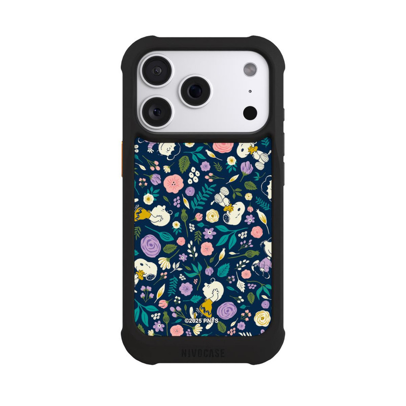 iPhone 18 Pro NIVOmax Peanuts Dark Flower Pattern
