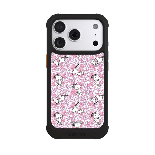Apple iPhone 18 Pro NIVOmax Peanuts Pink Roses Pattern