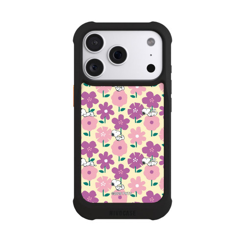 Apple iPhone 18 Pro NIVOmax Peanuts Flower Pattern Yellow