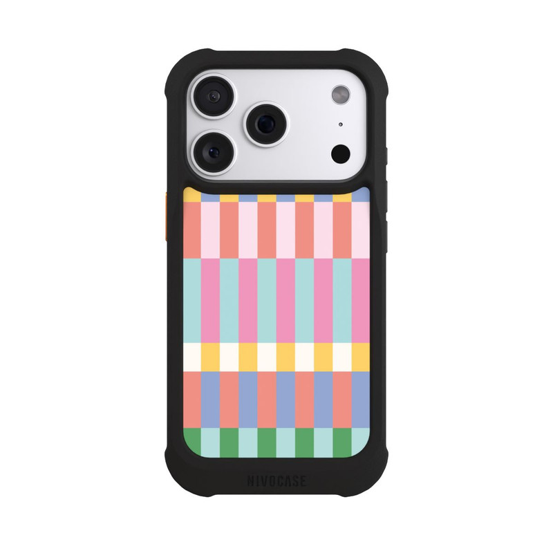 iPhone 18 Pro NIVOmax Checked Theme Pastel