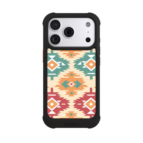 Apple iPhone 18 Pro NIVOmax Modern Tribal Boho Aztec Geometric Design 1