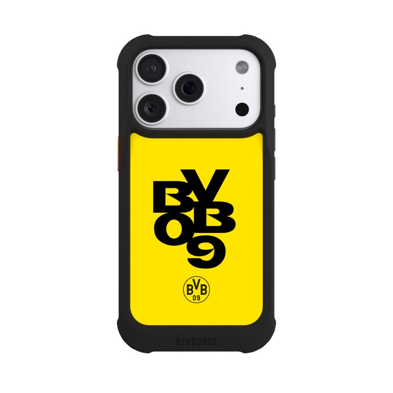 iPhone 18 Pro NIVOmax BVB09 Schwarz Gelb