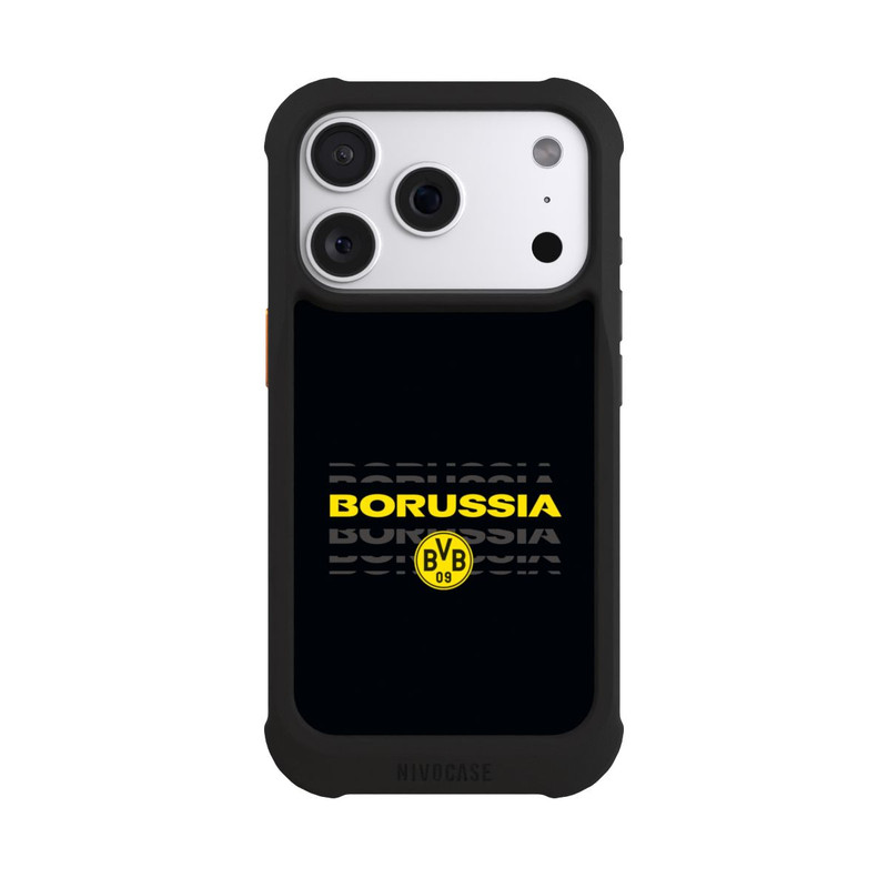 iPhone 18 Pro NIVOmax Borrussia Yellow Black