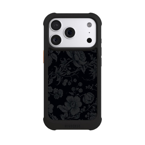 Apple iPhone 18 Pro NIVOmax Dunkle Blumen Vintageoptik