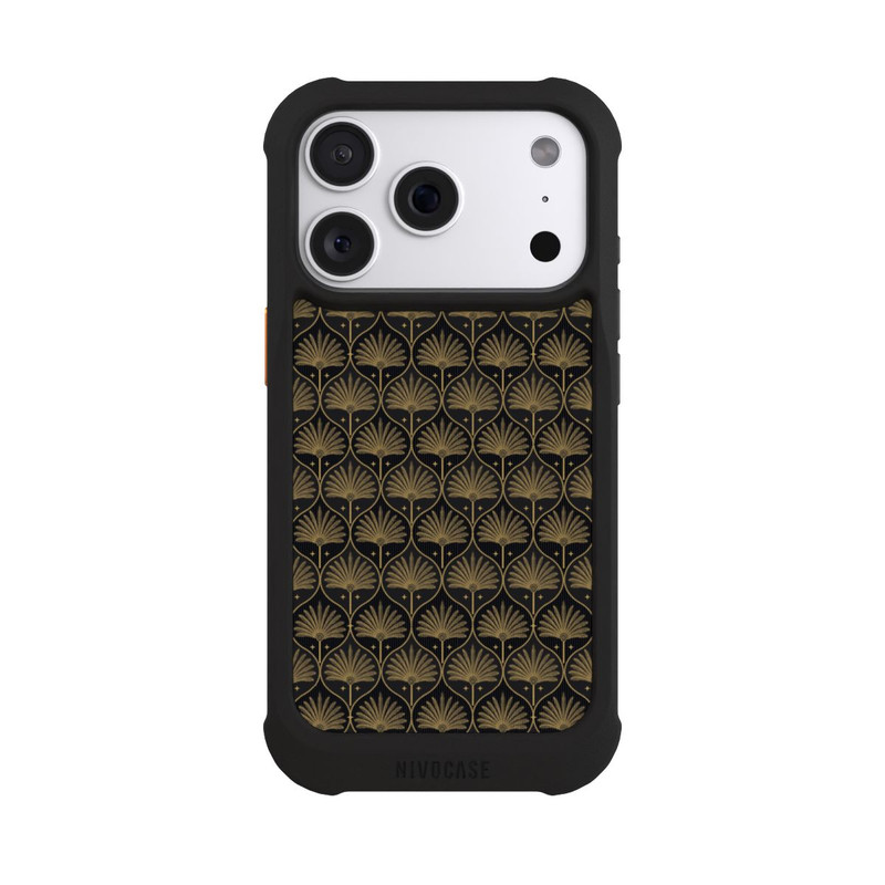 iPhone 18 Pro NIVOmax Art Deco Blätter