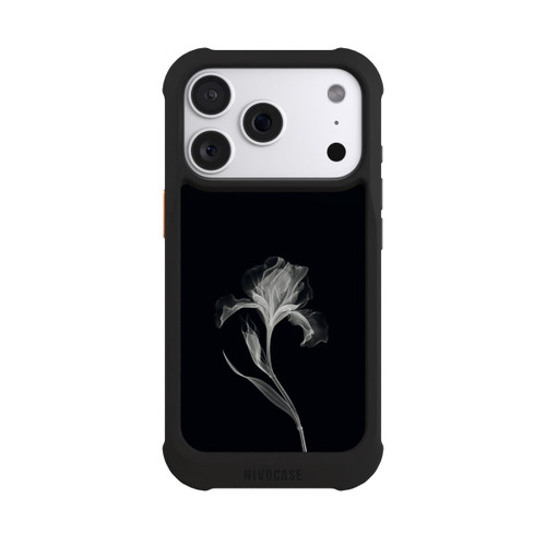 Apple iPhone 18 Pro NIVOmax Negativ Flower Grey on Black with AI