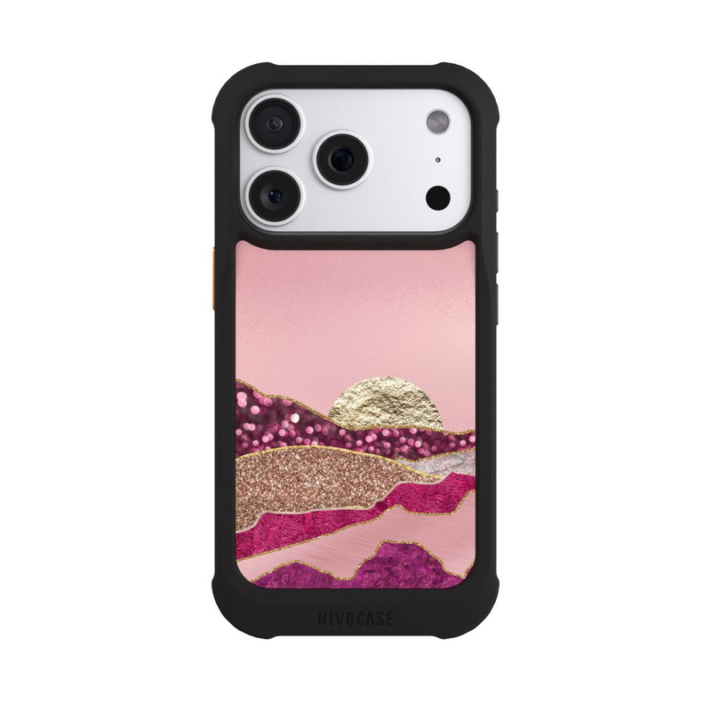 iPhone 18 Pro NIVOmax Glamour Landscape Rosegold
