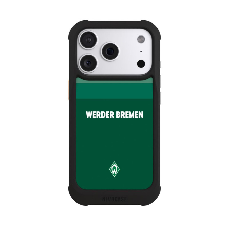 iPhone 18 Pro NIVOmax Werder Bremen Schriftzug Raute