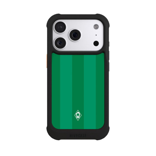 Apple iPhone 18 Pro NIVOmax Werder Bremen Grün gestreift